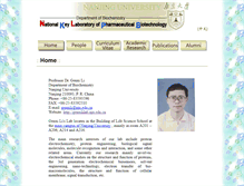 Tablet Screenshot of genxililab.nju.edu.cn