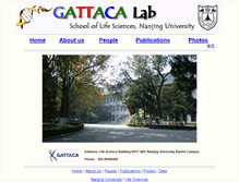 Tablet Screenshot of gattaca.nju.edu.cn